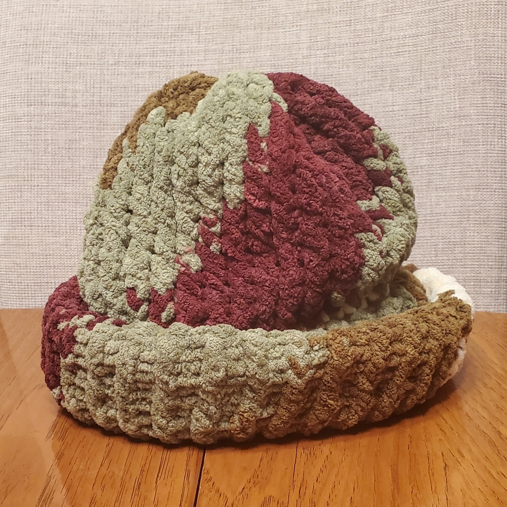 Chenelle Yarn Handmade Soft Multicolor Winter Hat